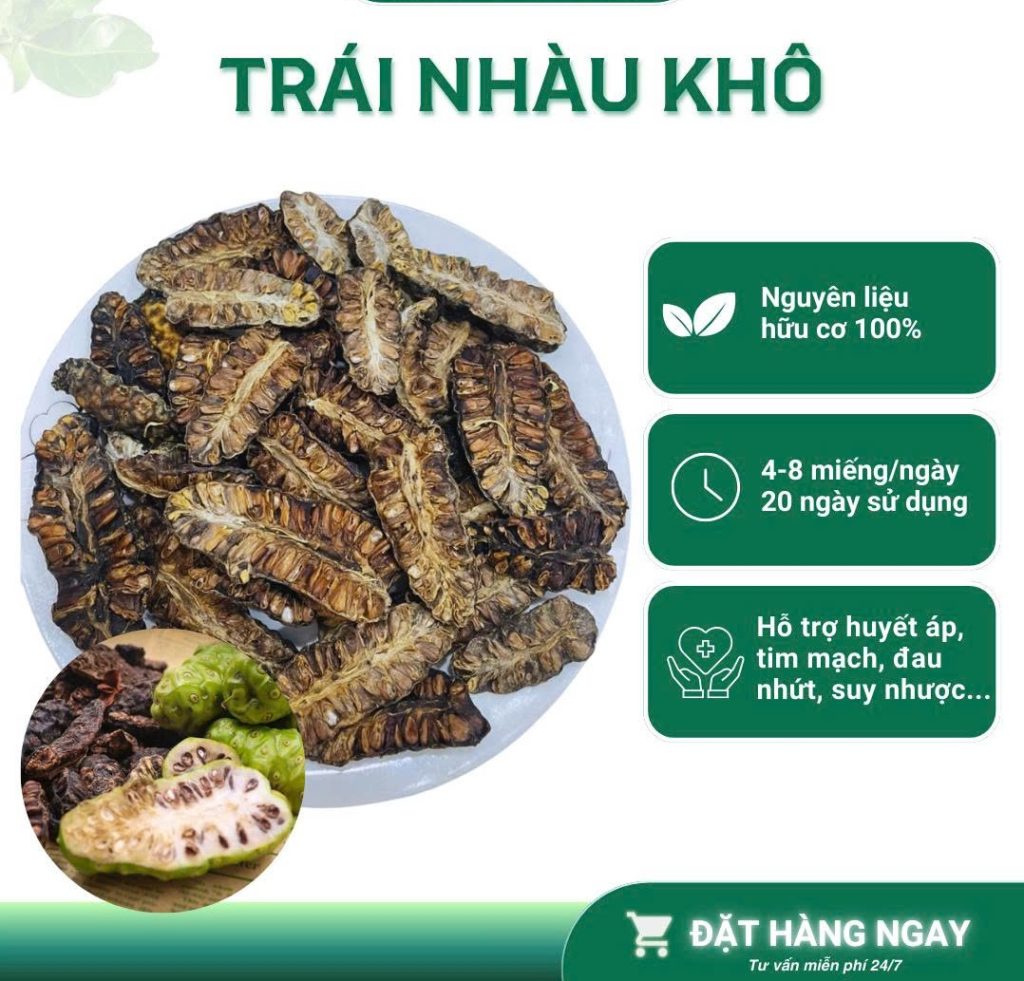 TRÁI NHÀU KHÔ