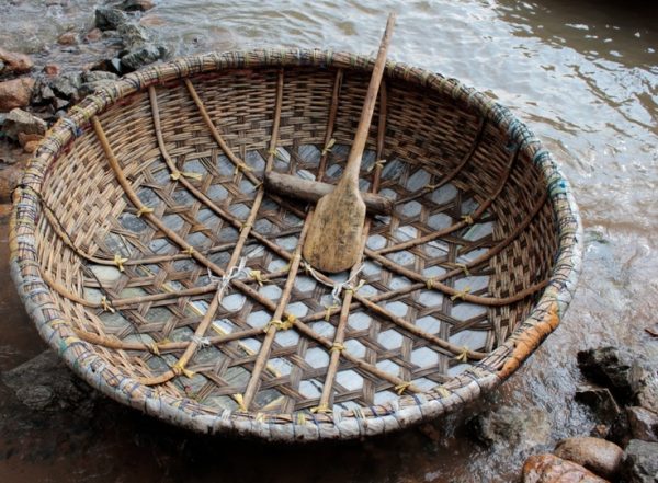 Traditional Bamboo Coracle Boat from Vietnam – Handmade & Export Quality