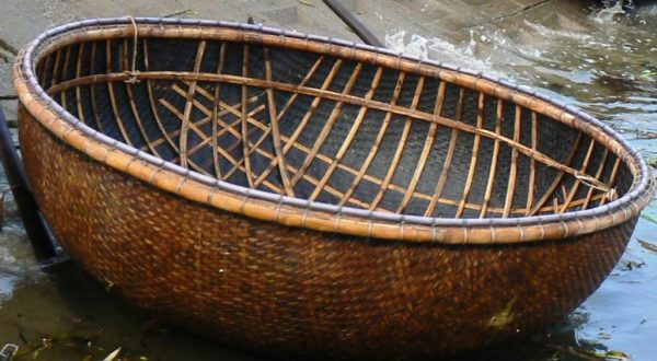 Eco-Friendly Bamboo Coracle Boats Handmade by Vietnamese Artisans