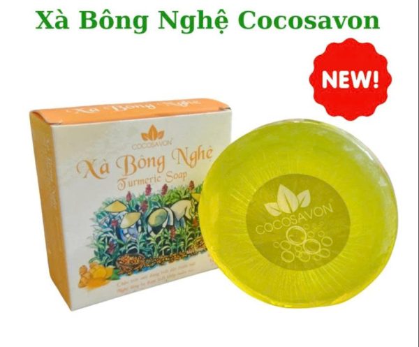Xà Bông Nghệ Cocosavon – Chăm Sóc Da Tự Nhiên Từ Nghệ