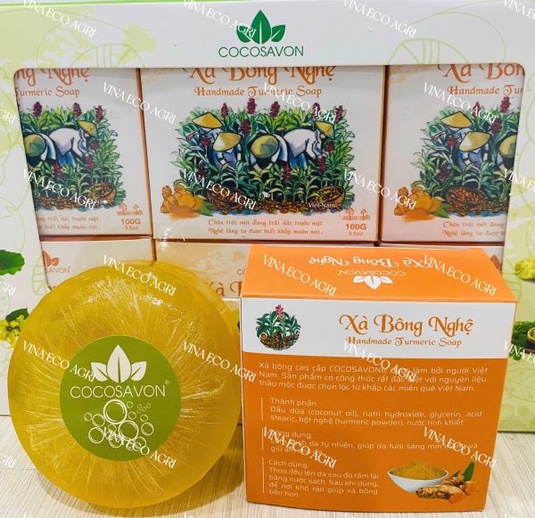 Natural Turmeric Soap – Vietnamese Herbal Soap Supplier