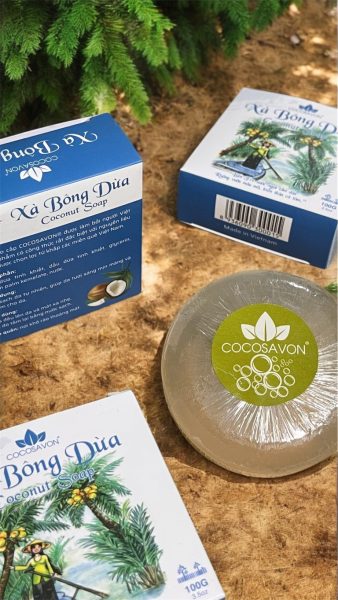Xà Bông Dừa Cocosavon 100g – Làm Sạch Dịu Nhẹ, Chăm Sóc Làn Da Tự Nhiên